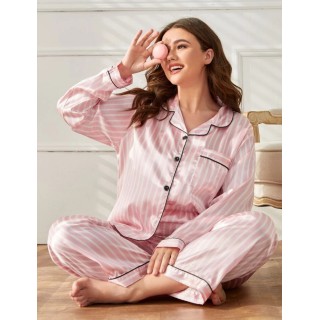 Satin Pajama Set Satin Pajama Set